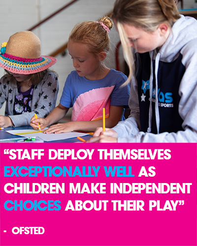 Headteacher testimonial praising Atlas Camps partnership with the school